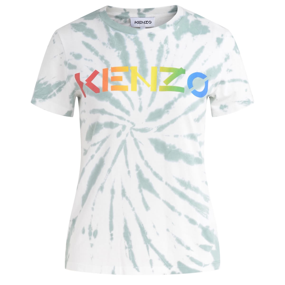 Kenzo Tie-dye Mint Color T-shirt
