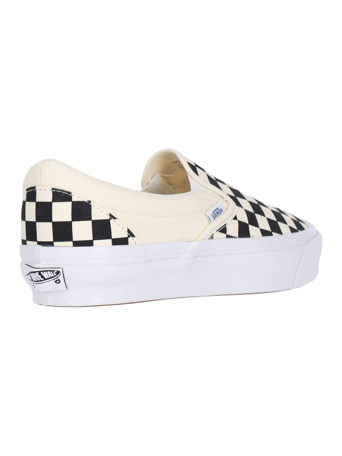Vans Lx Slip-on Reissue98 Sneakers In Beige Canvas In Multi