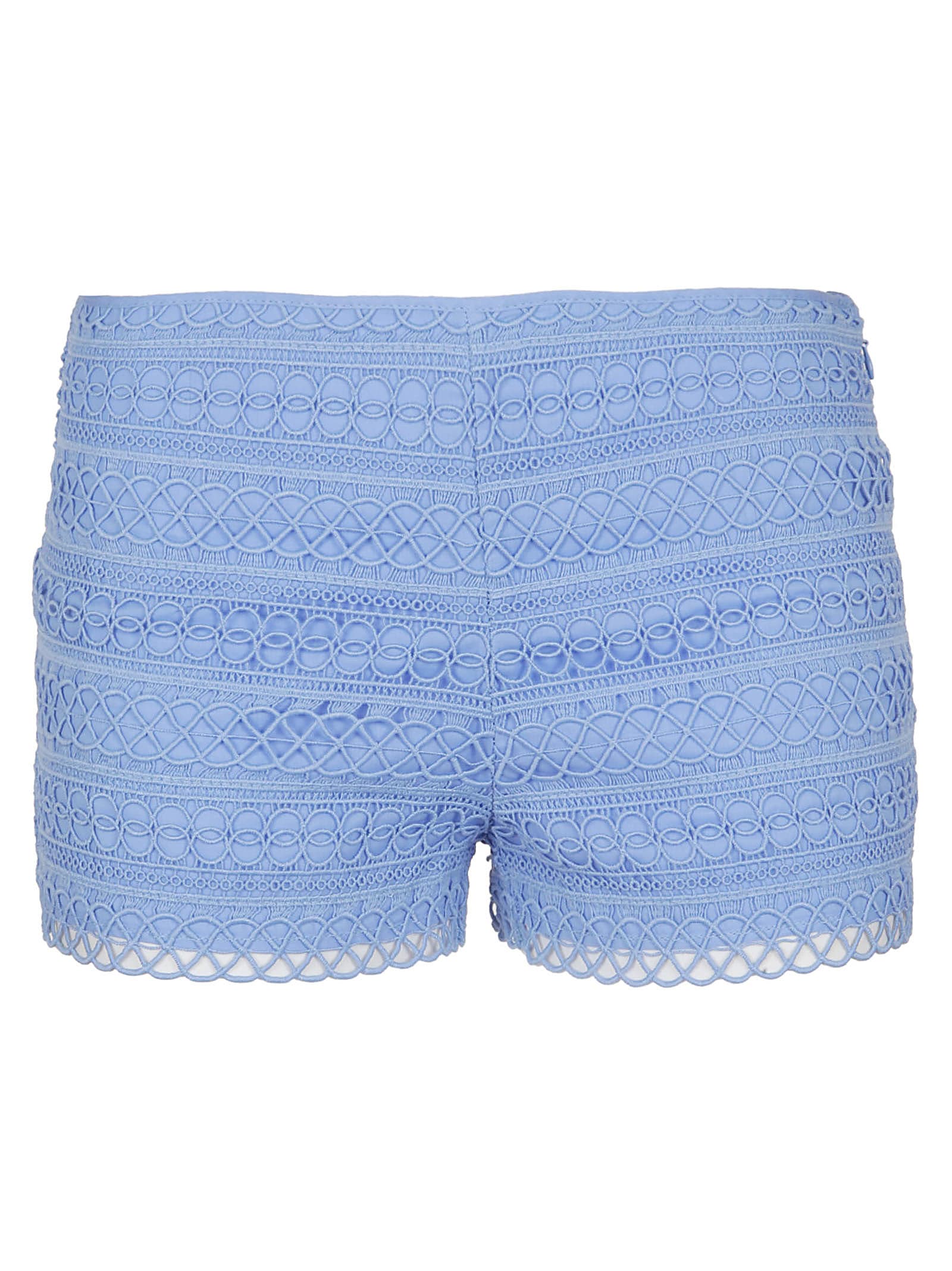 Charo Ruiz Charo Ruiz Embroidered Shorts - Azul - 10917418 | italist