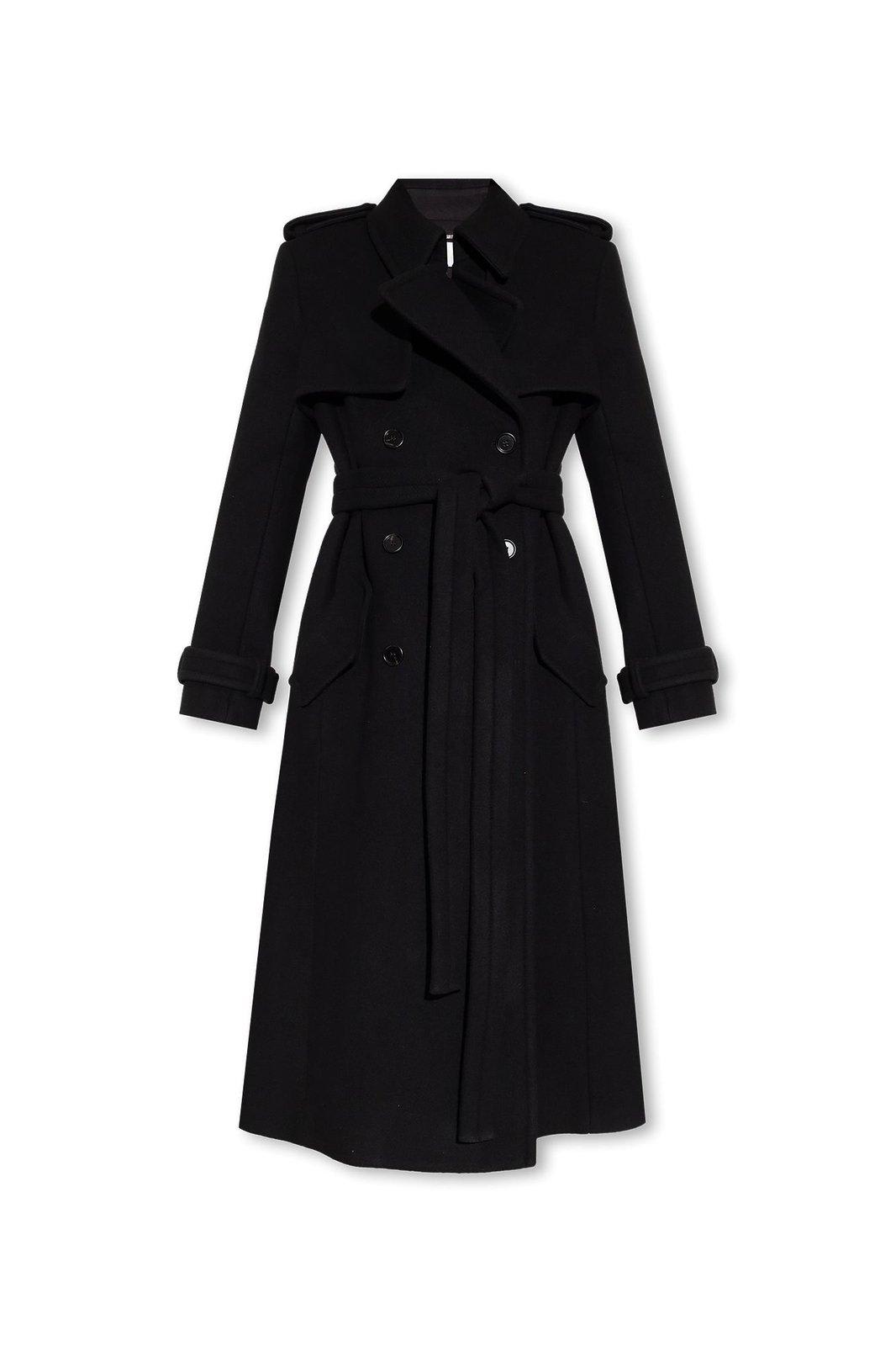 Chloé Wool Blend Double-breasted Coat