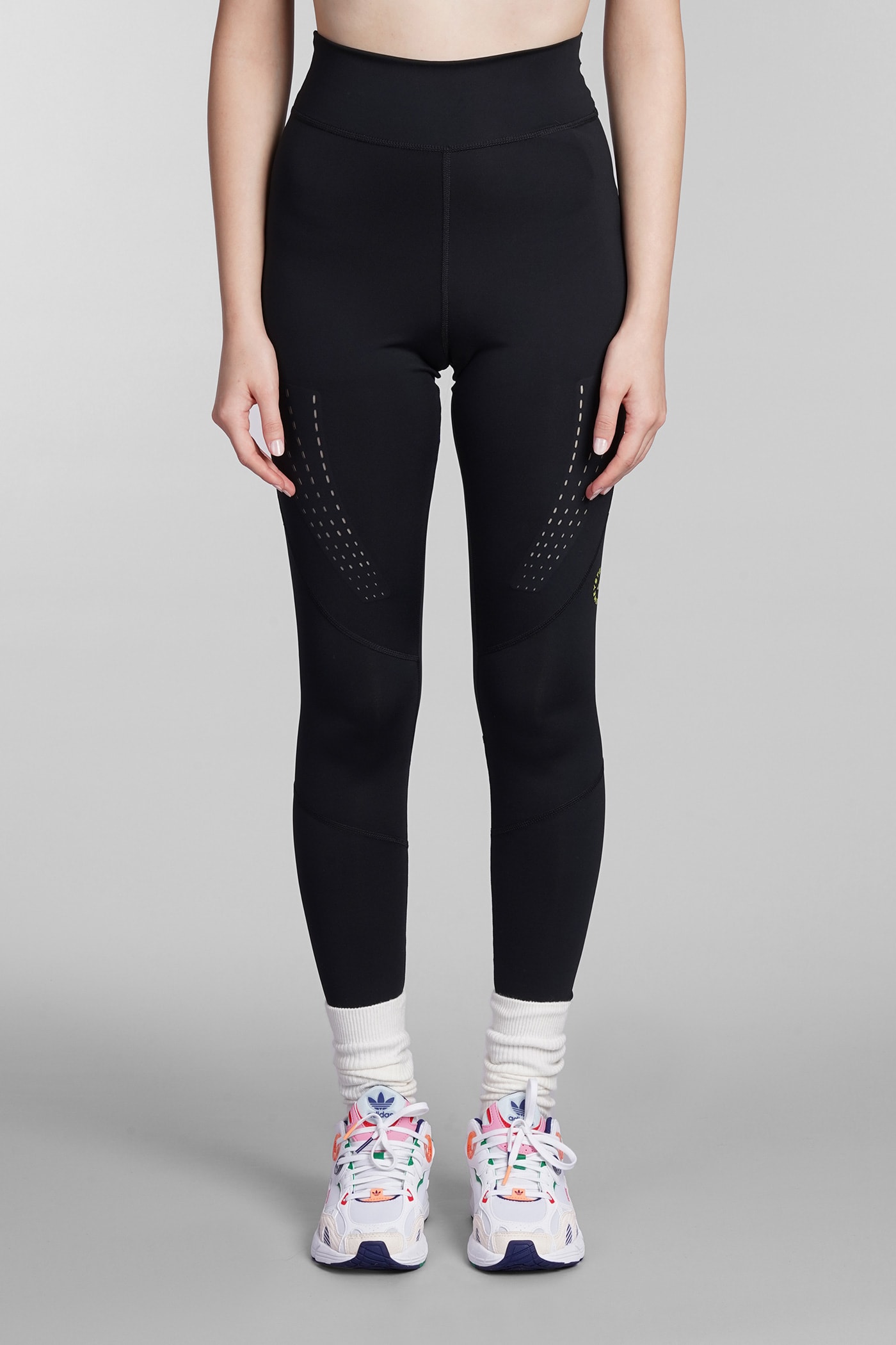 Adidas by Stella McCartney Leggings In Black Synthetic Fibers