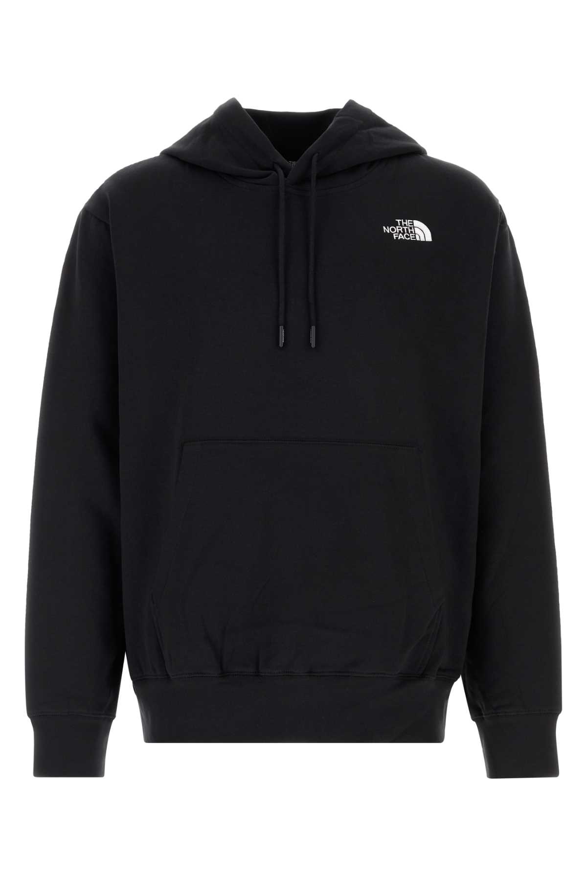 The North Face Hoodie With Adjustable Drawstring And Kangaroo Pocket In Black