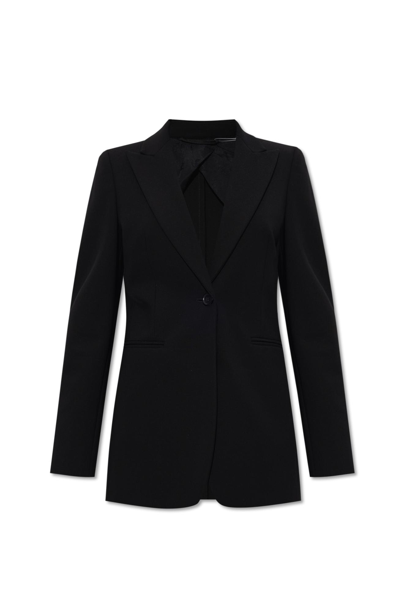 Max Mara Women's Circeo Single-breasted One Button Jacket In Black