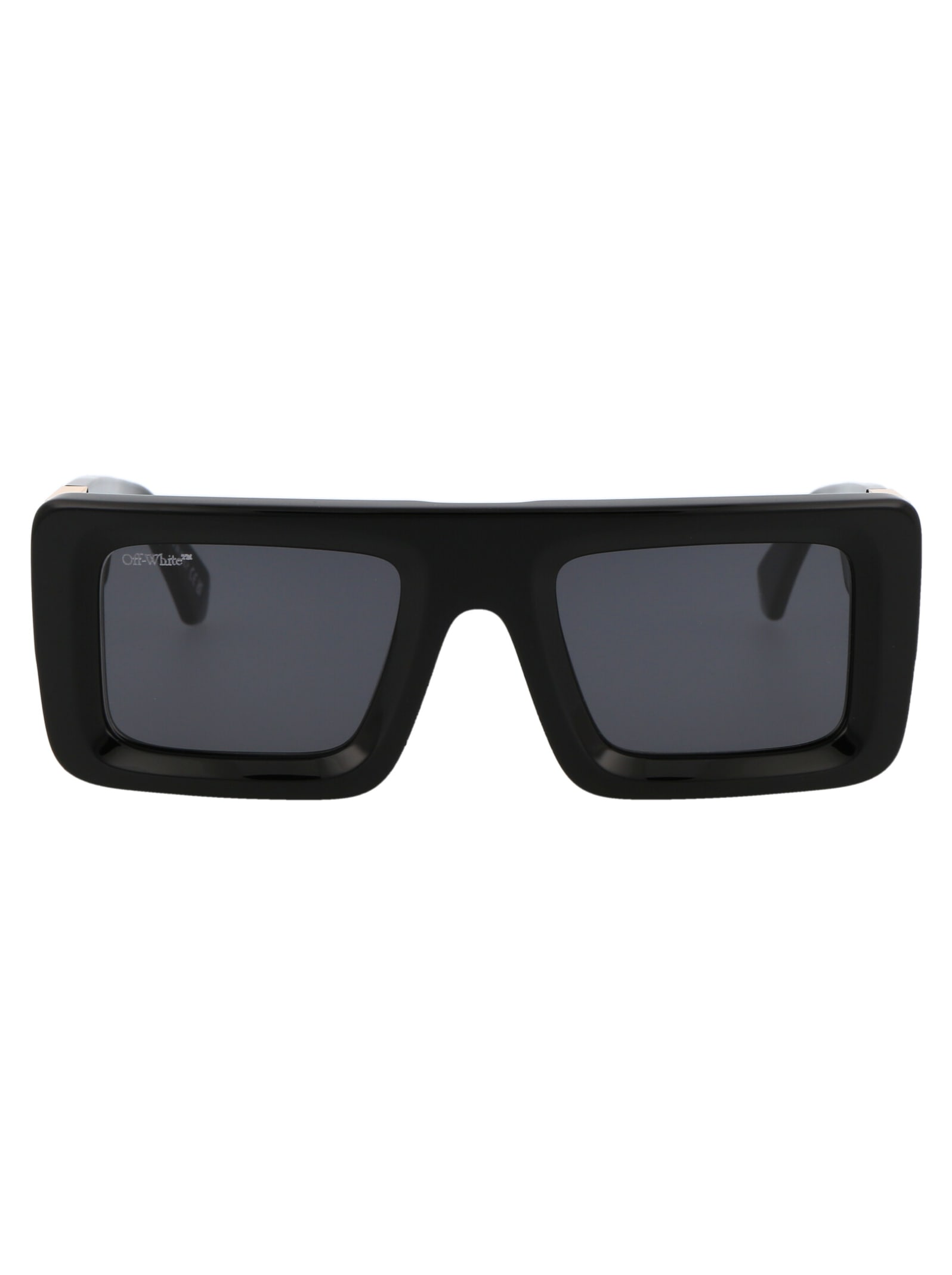 Shop Off-white Leonardo Sunglasses In 1007 Black