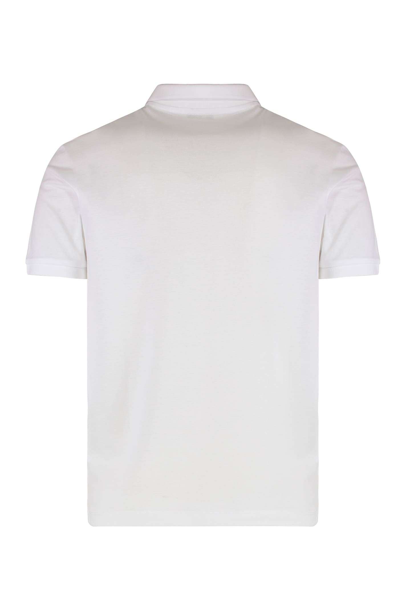 Paul&amp;shark Cotton Jersey Polo Shirt In White