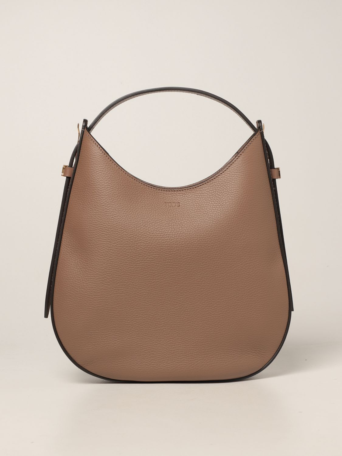 Tods Shoulder Bag Tods Oboe Bag In Textured Leather