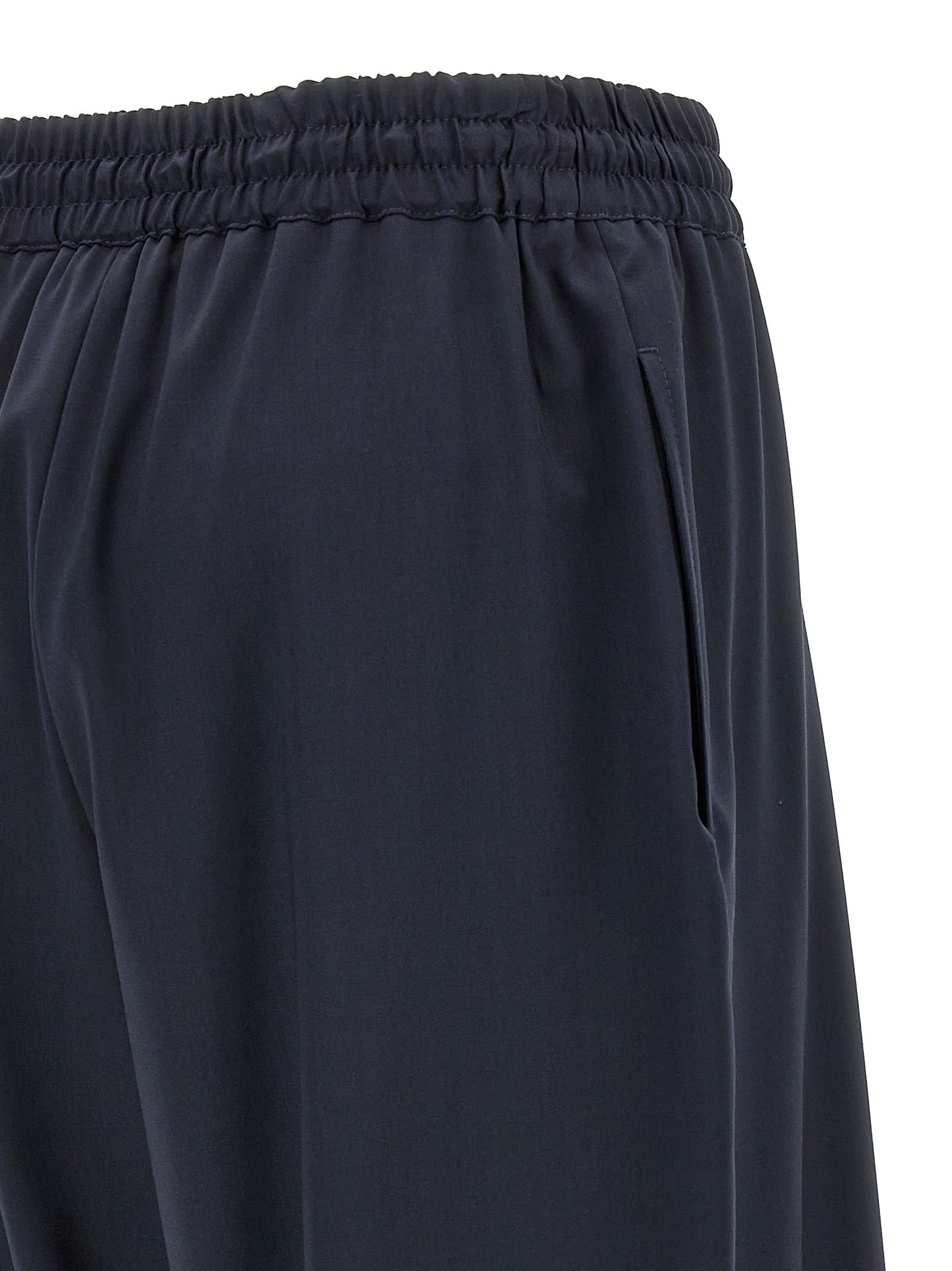 Max Mara Elmo Pants In Black