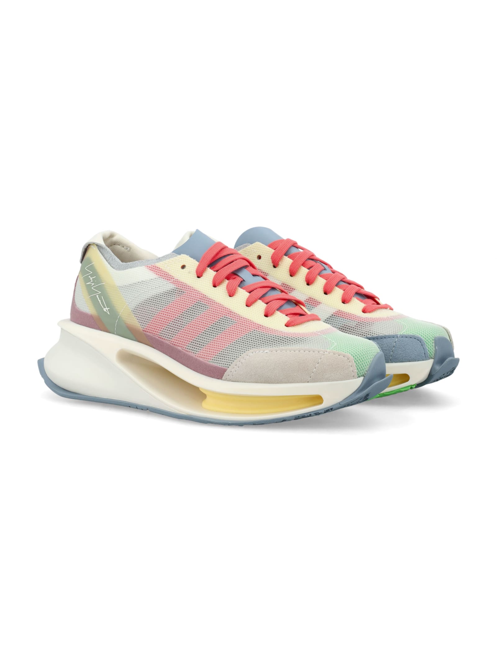 Shop Y-3 Gendo Run Sneakers In Multicolor