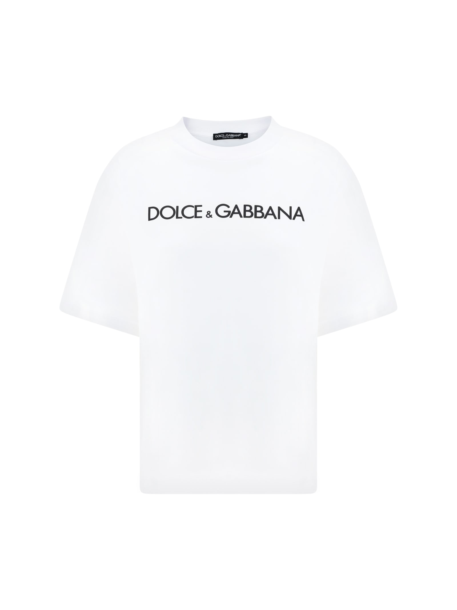 Dolce & Gabbana White T-shirt With Logo