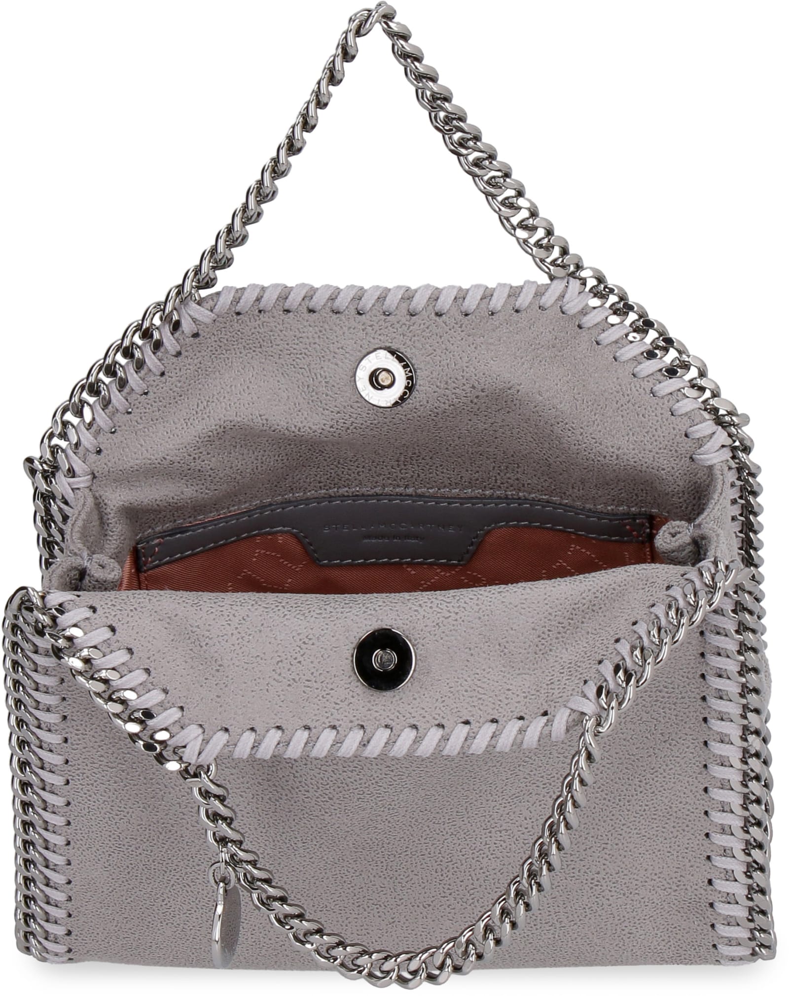Shop Stella Mccartney Falabella Tiny Mini Crossbody Bag