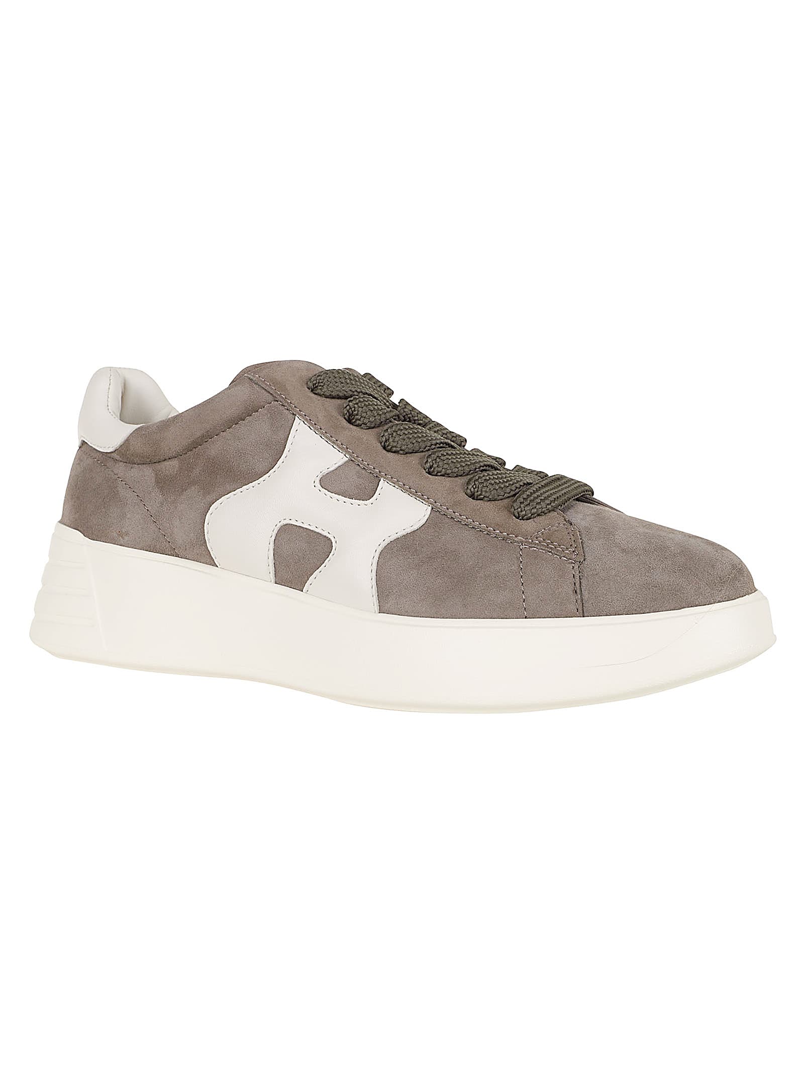 Hogan Rebel Suede Lace-up Sneakers Upper