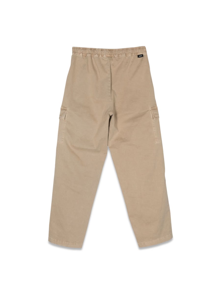 Aspesi Cargo Cotton Trousers In Beige