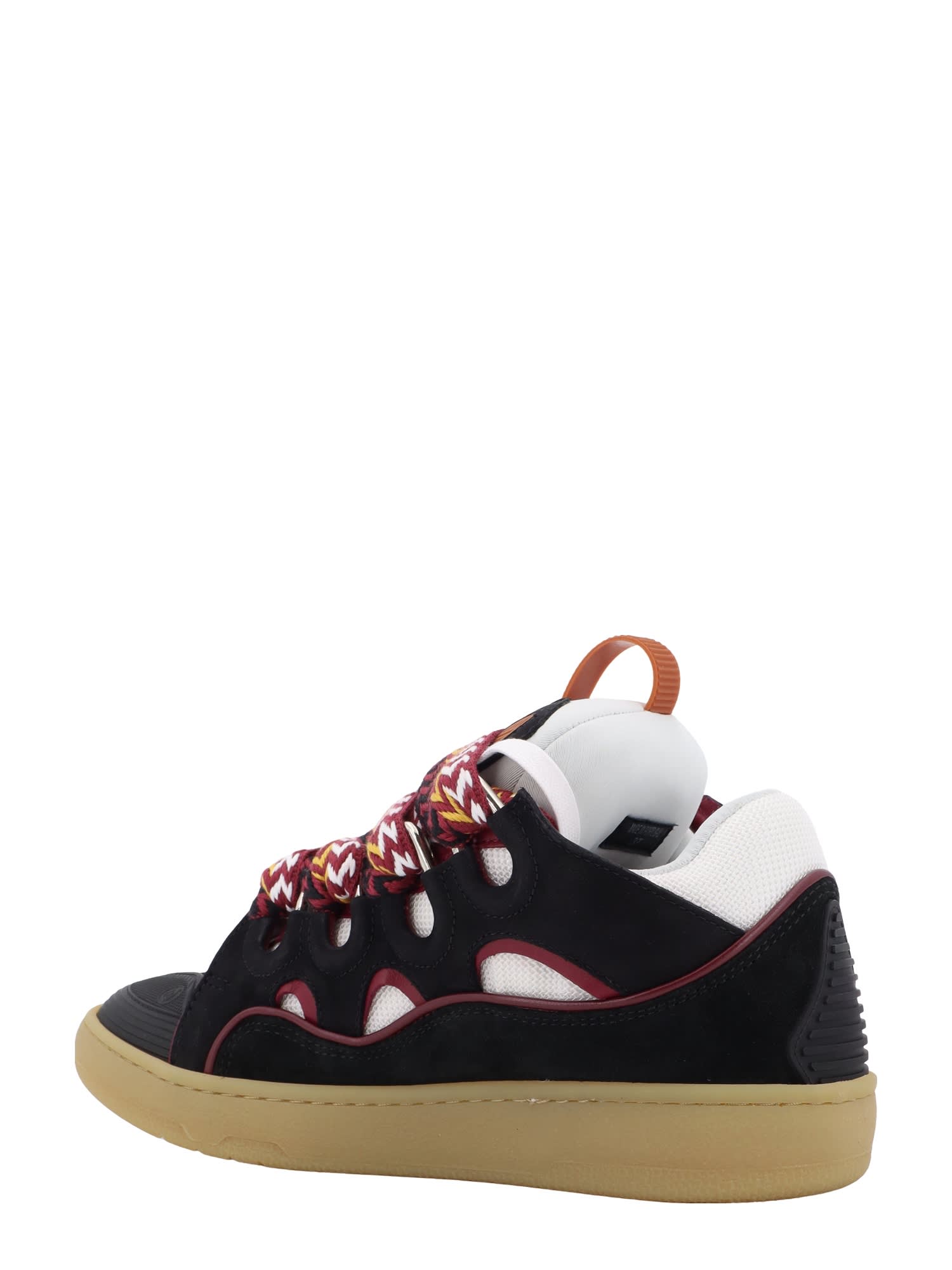 Shop Lanvin Curb Light Sneakers In Beige