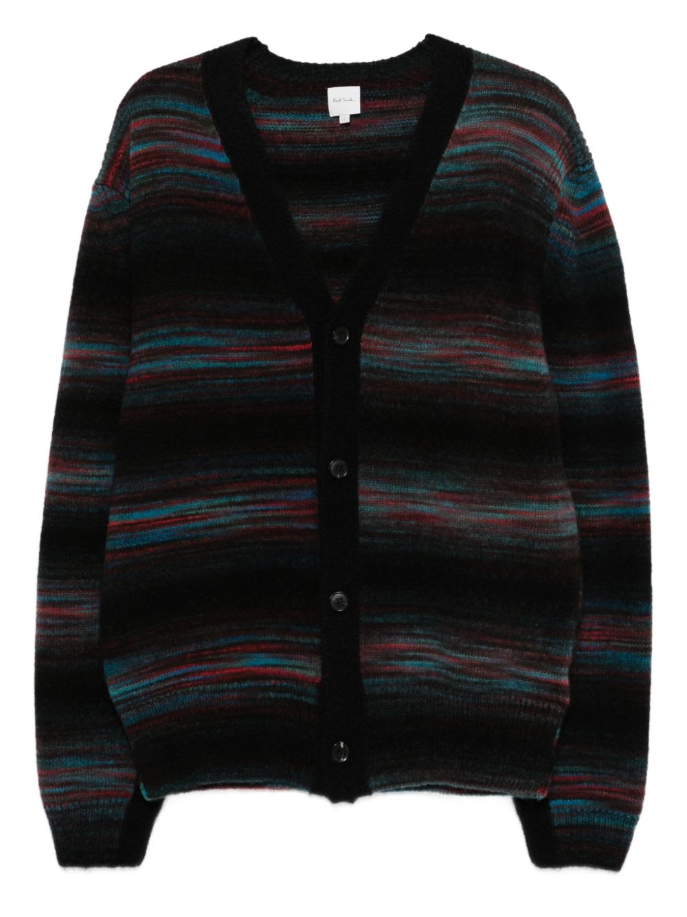 Paul Smith Button Thru Cardigan In Multi