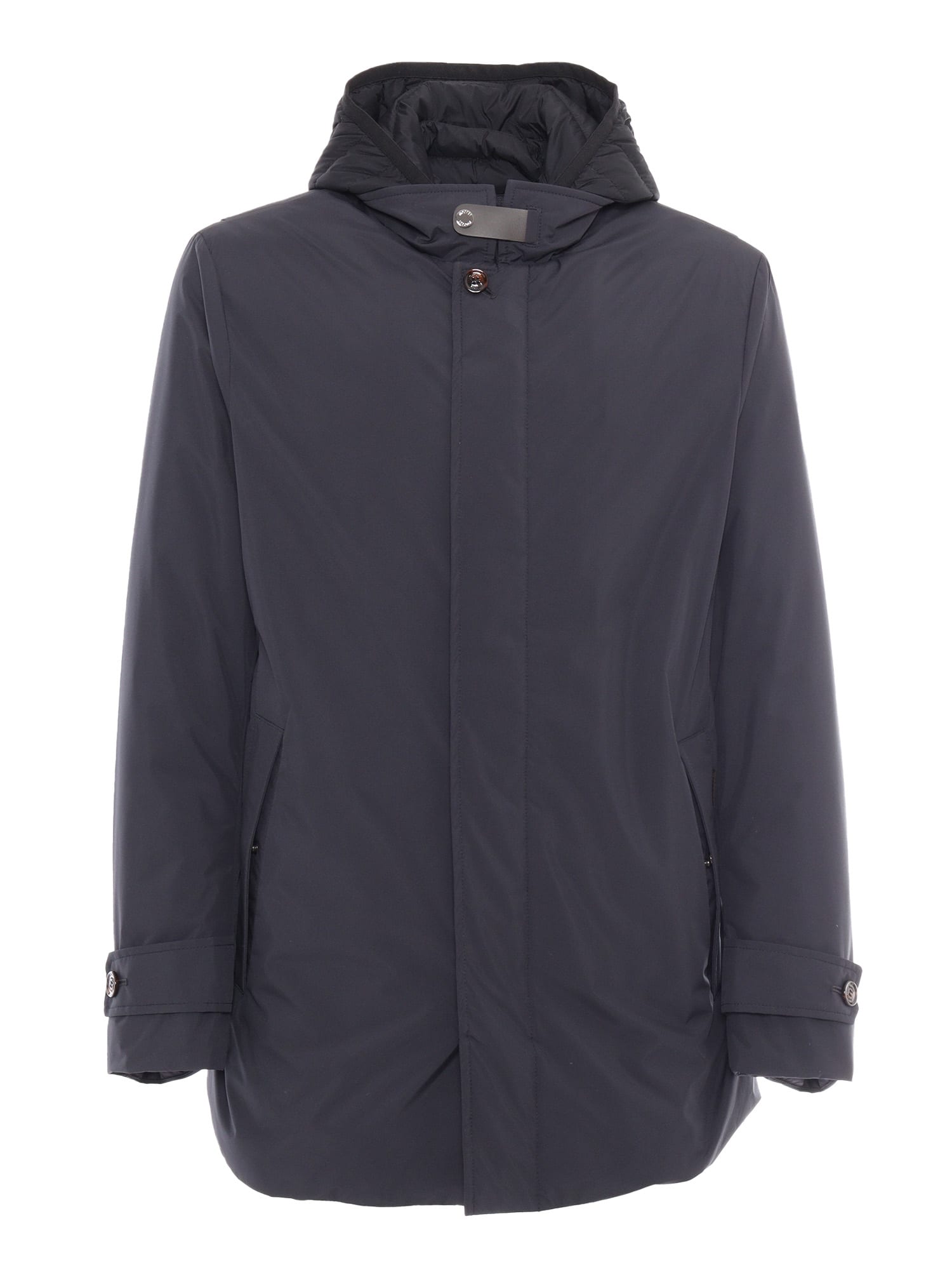 Shop Moorer Raffaello-stp Jacket In Blue