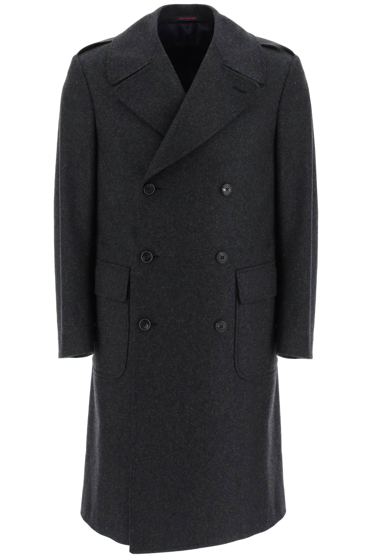 The Gigi Double-breasted Lightweigh Wool Coat