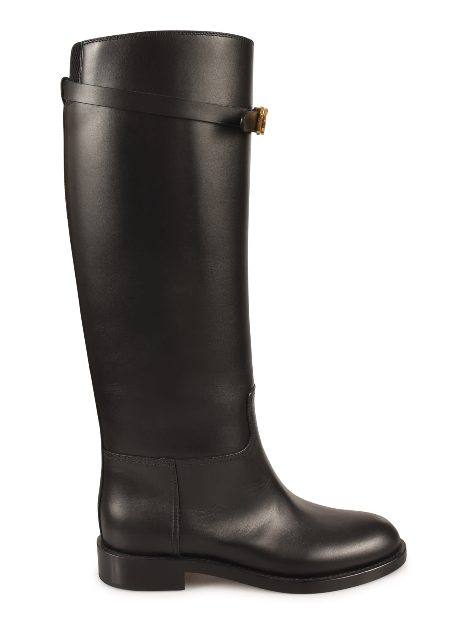 Christian Dior Dior Empreinte Boot, Black, FR39.5