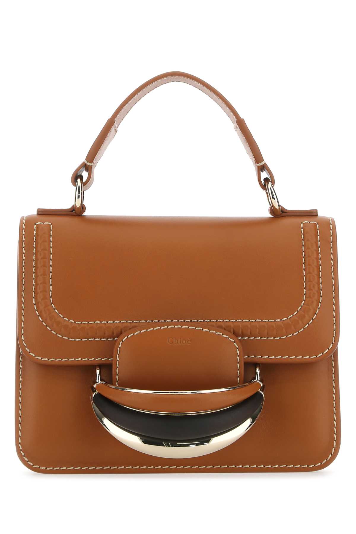 Chloé Caramel Leather Small Kattie Handbag