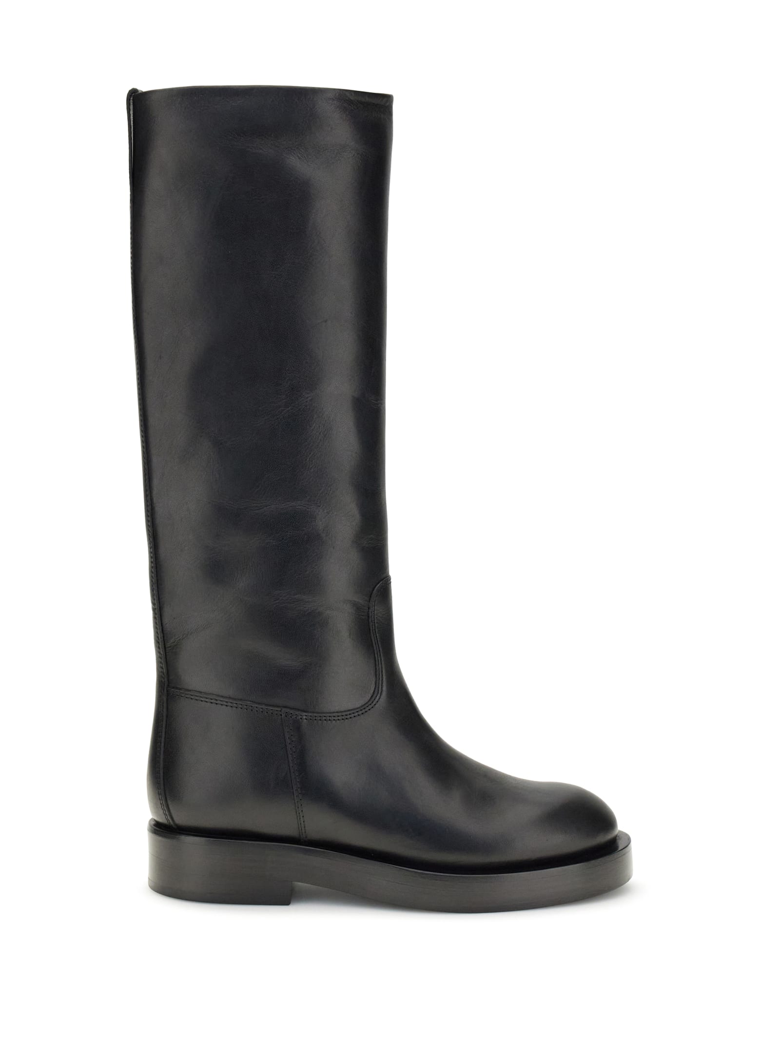 Paris Texas Napa Leather Boots In Black