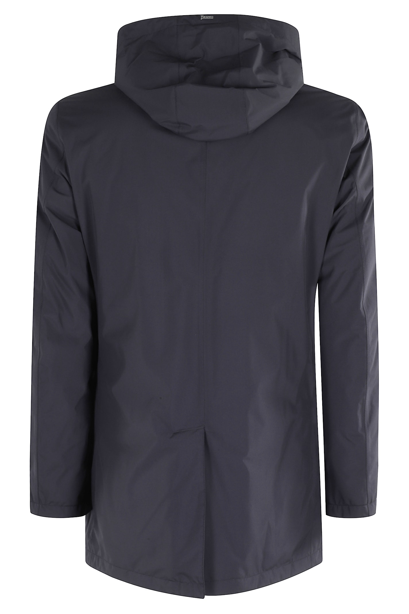 Herno Men Waterproof 2-layer Laminar Fabric In Blue
