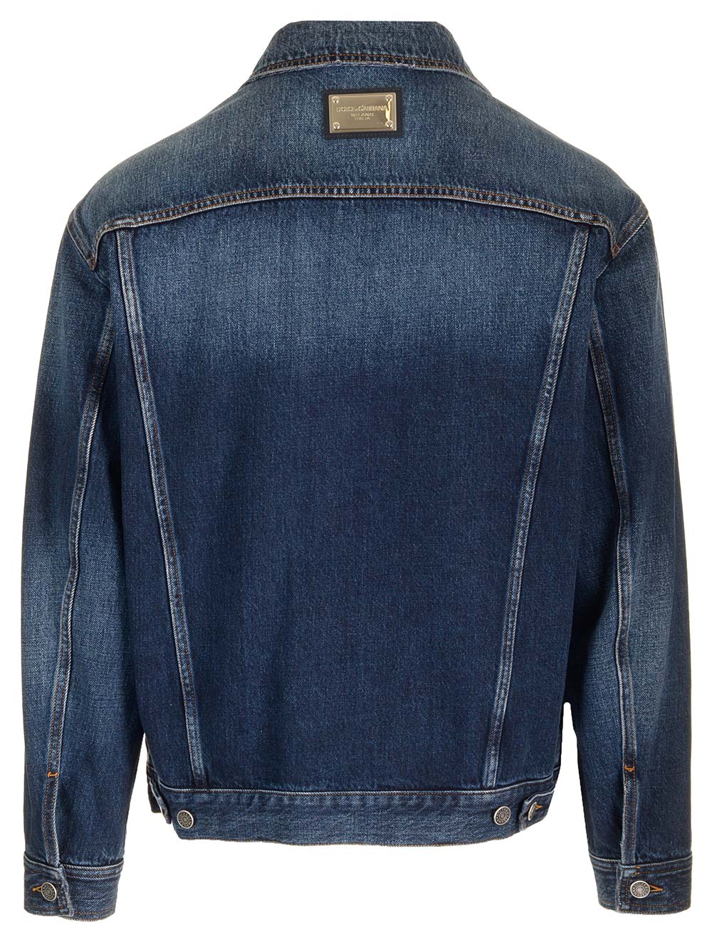 DOLCE & GABBANA BLUE DENIM JACKET 