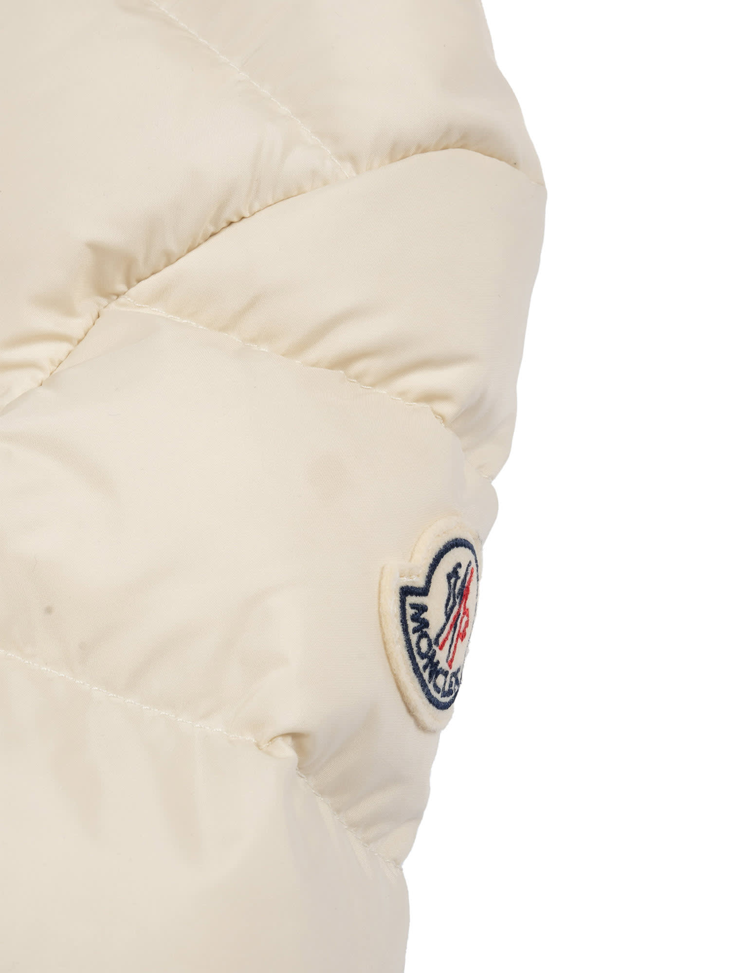 Moncler Barend Long Coat In White