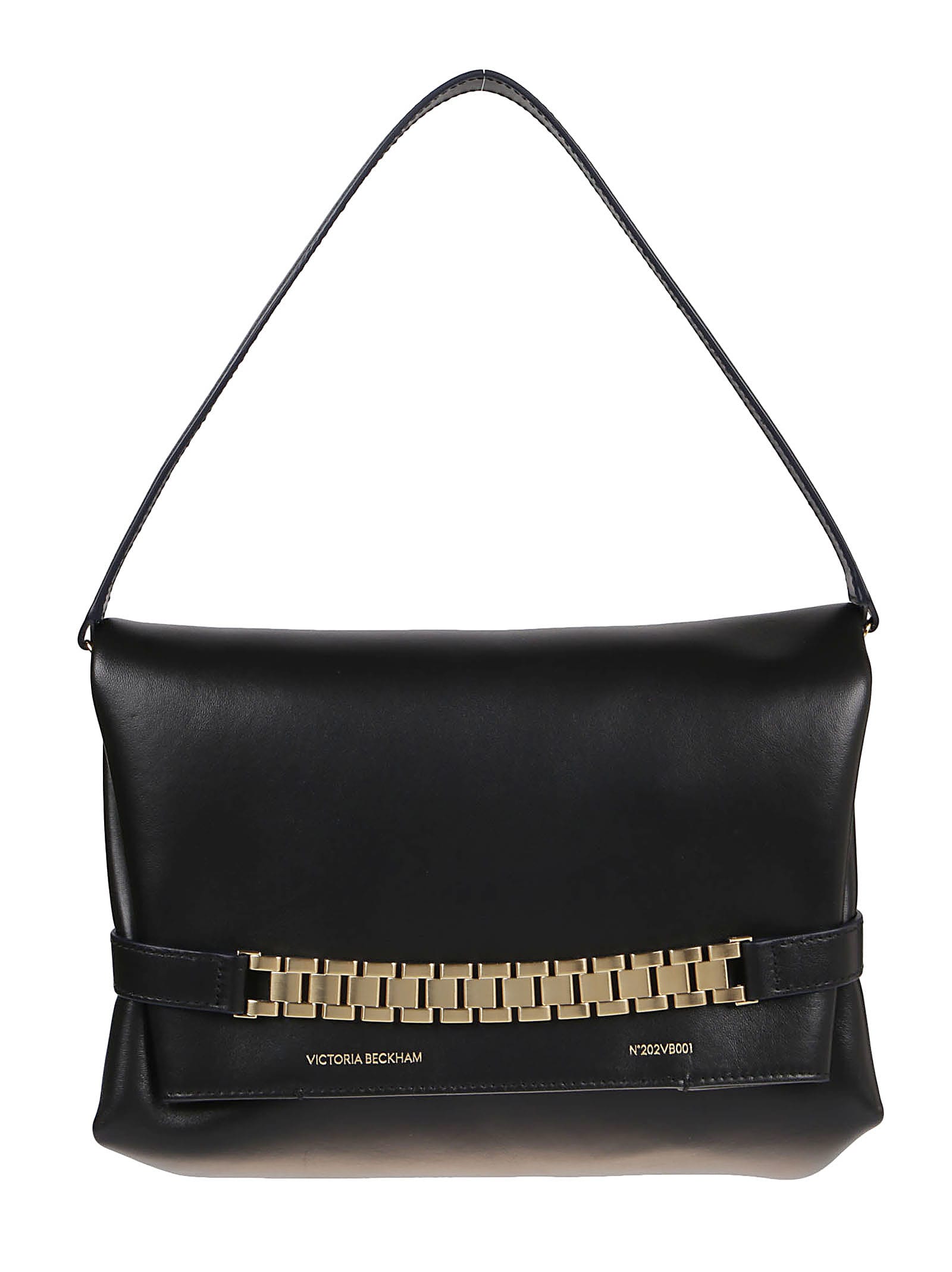 Shop Victoria Beckham Chain Pouch With Strap Bag In Black