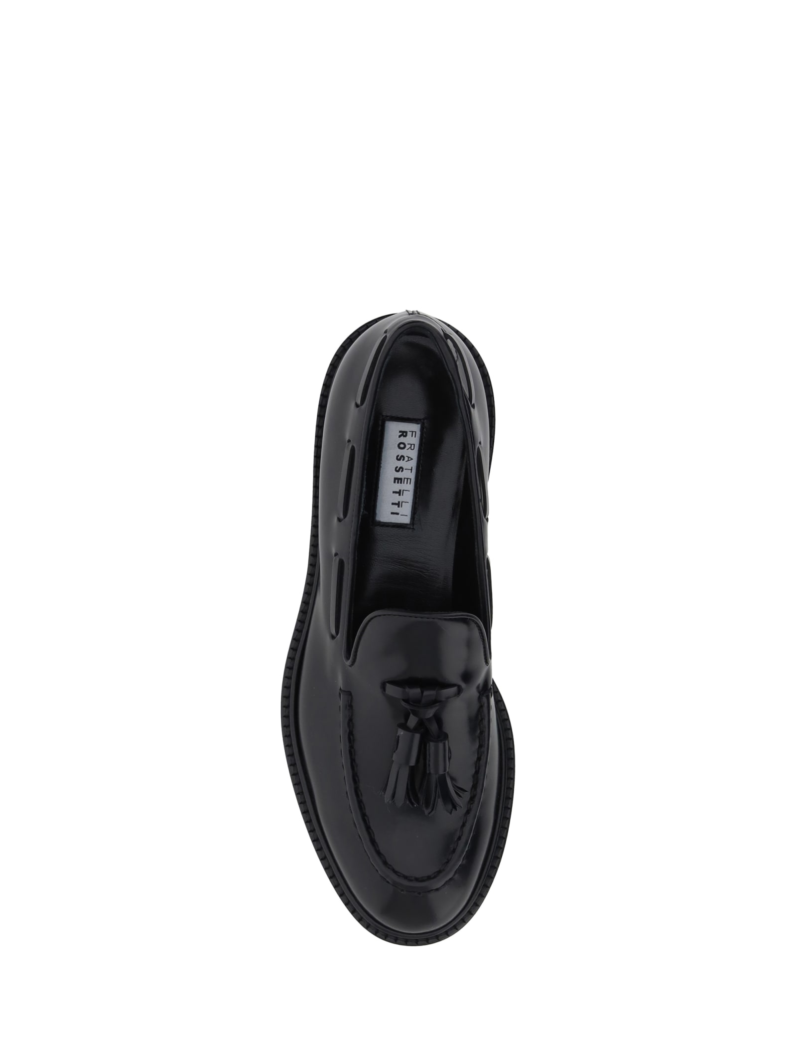 Shop Fratelli Rossetti Loafers In Nero