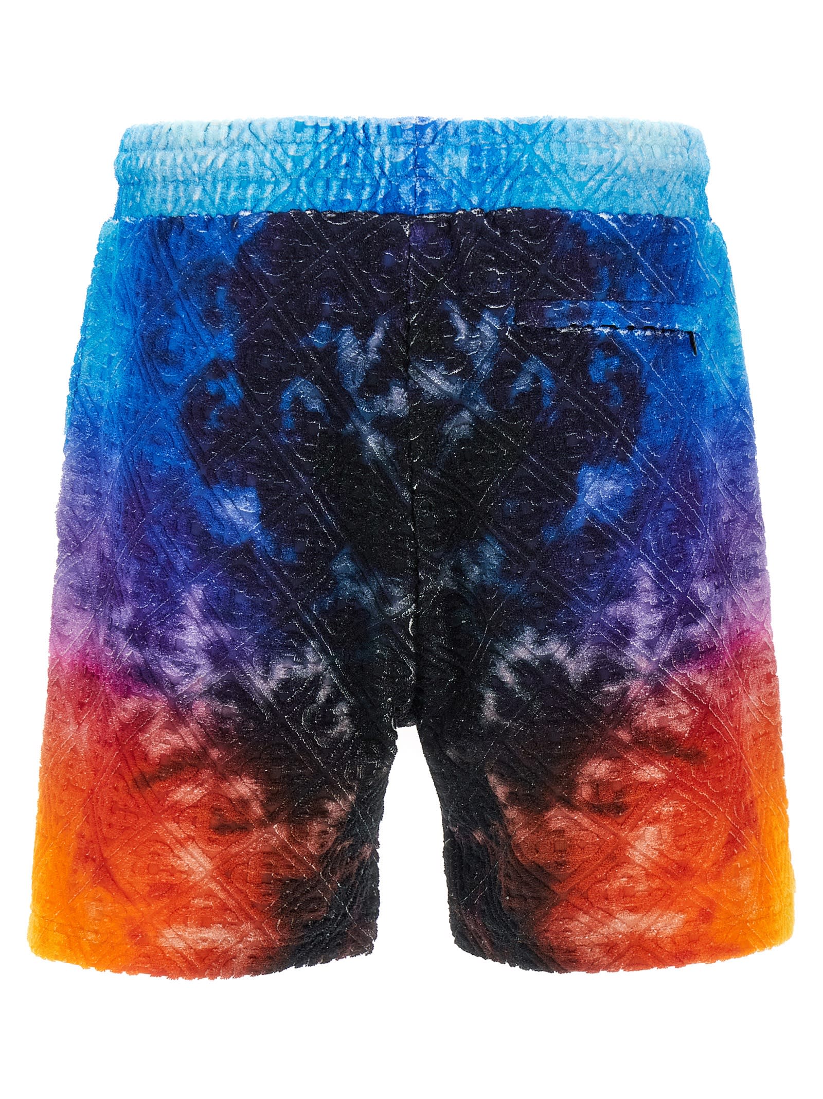 Casablanca The Gradient Towelling Bermuda And Short Multicolor In Multicolor