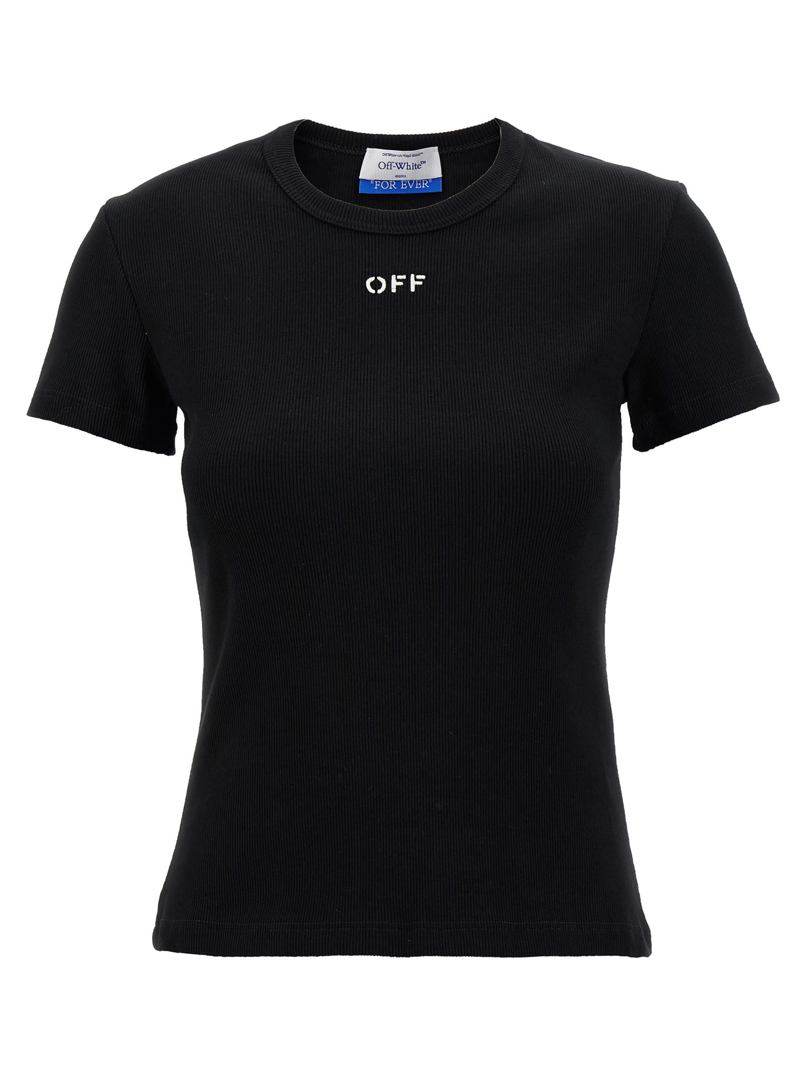 Shop Off-white Off Stamp T-shirt In Nero