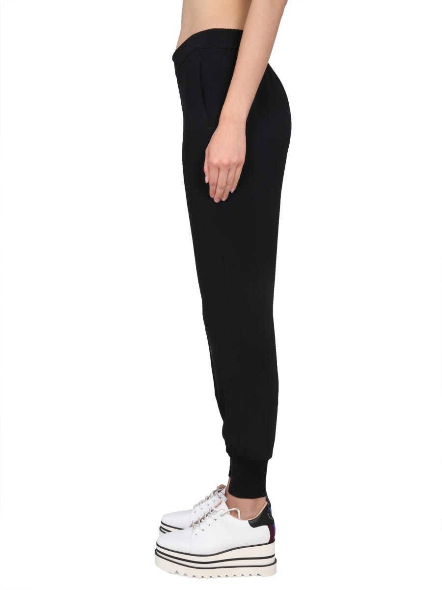 Shop Stella Mccartney Wool Pants In Black