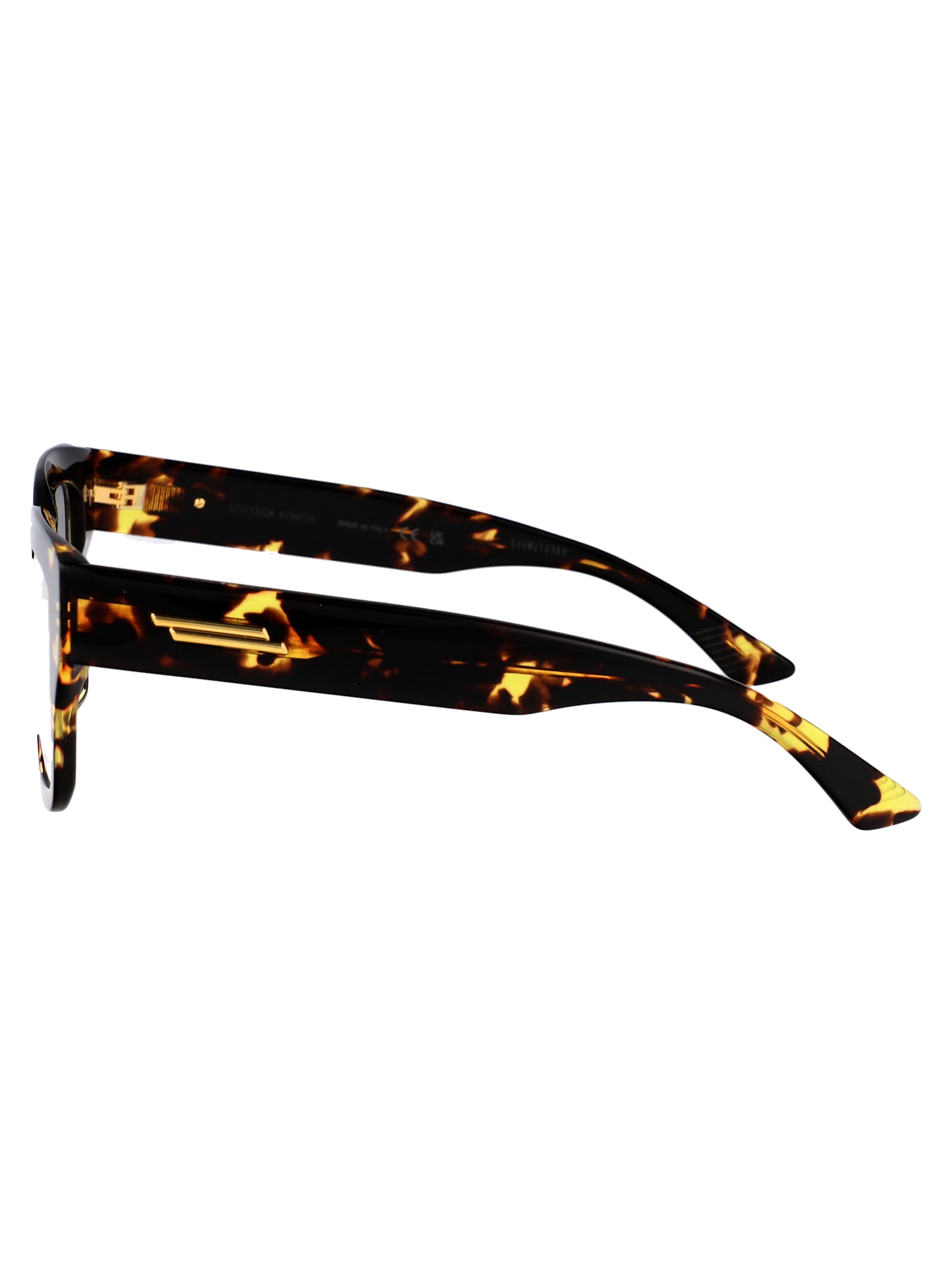 Bottega Veneta Bv1361o Glasses In Havana-havana-transparent