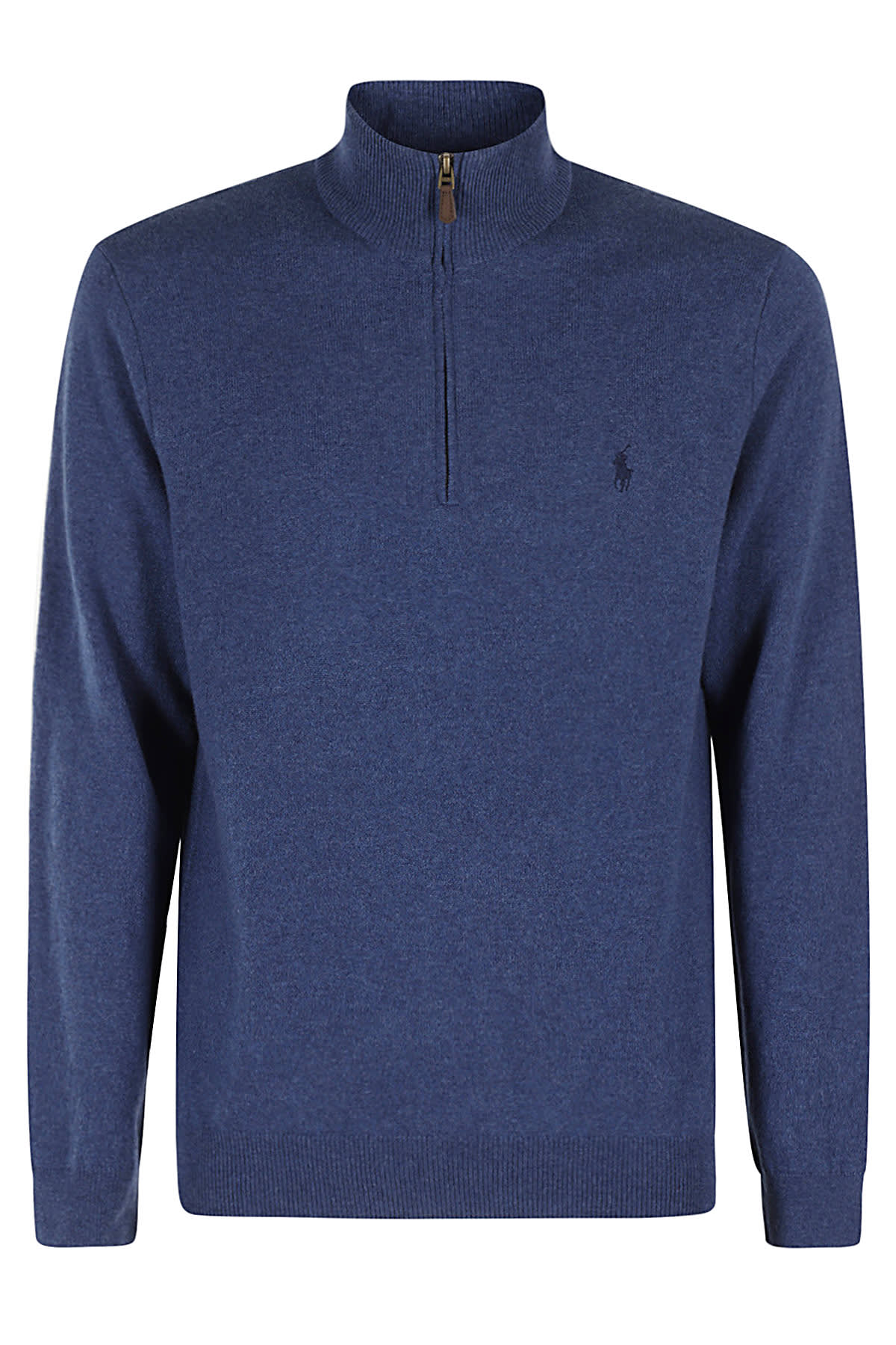 POLO RALPH LAUREN MAGLIA MEZZA ZIP LAMBSWOOL 