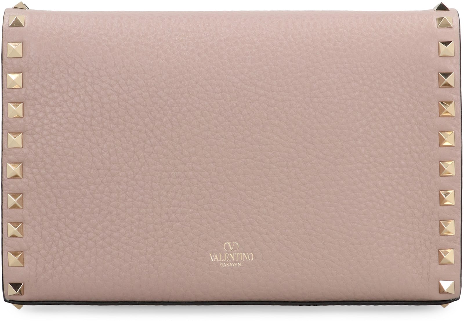 Valentino Rockstud Piccola Leather Crossbody Bag In Pink