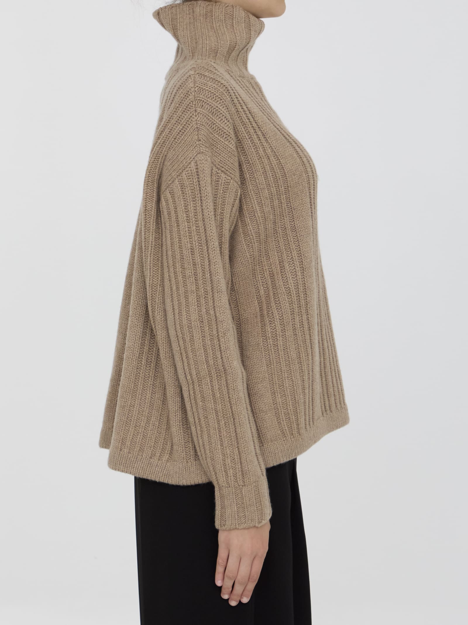 Shop Max Mara Vitalba Sweater In Beige