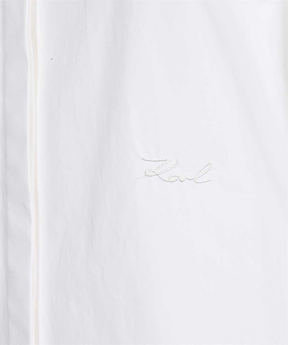 Karl Lagerfeld Cotton Dress In White