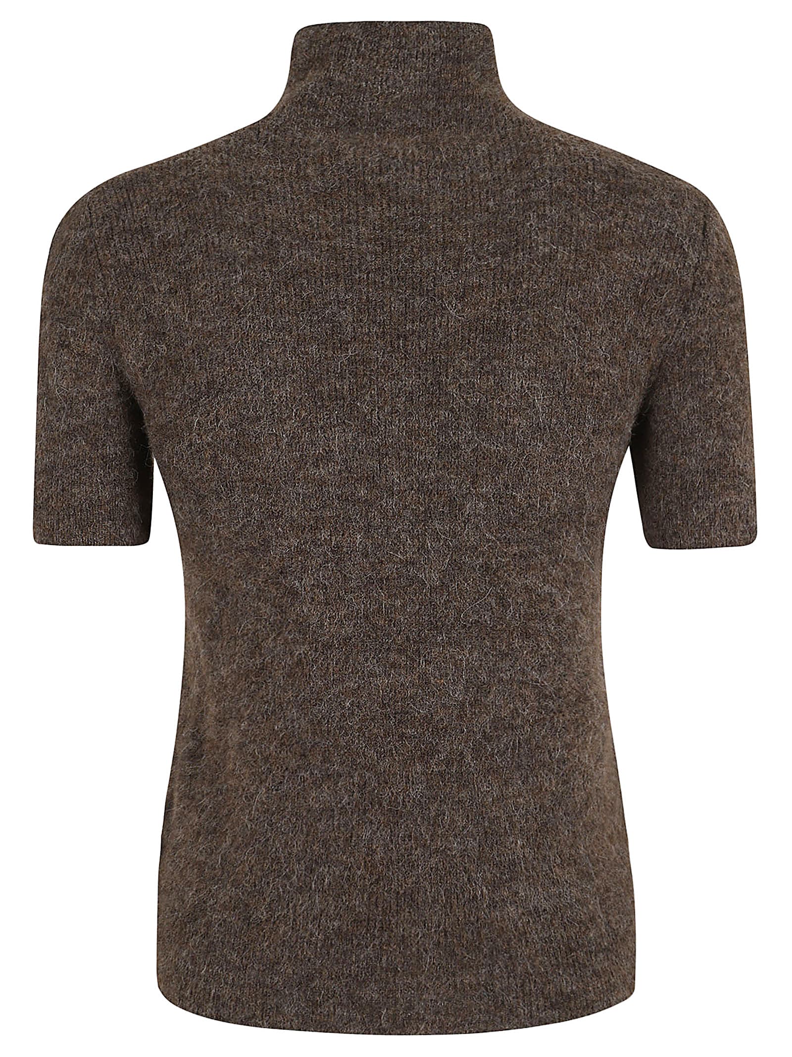 Shop Ralph Lauren Ss Tn-short Sleeve-pullover In Taupe Heather