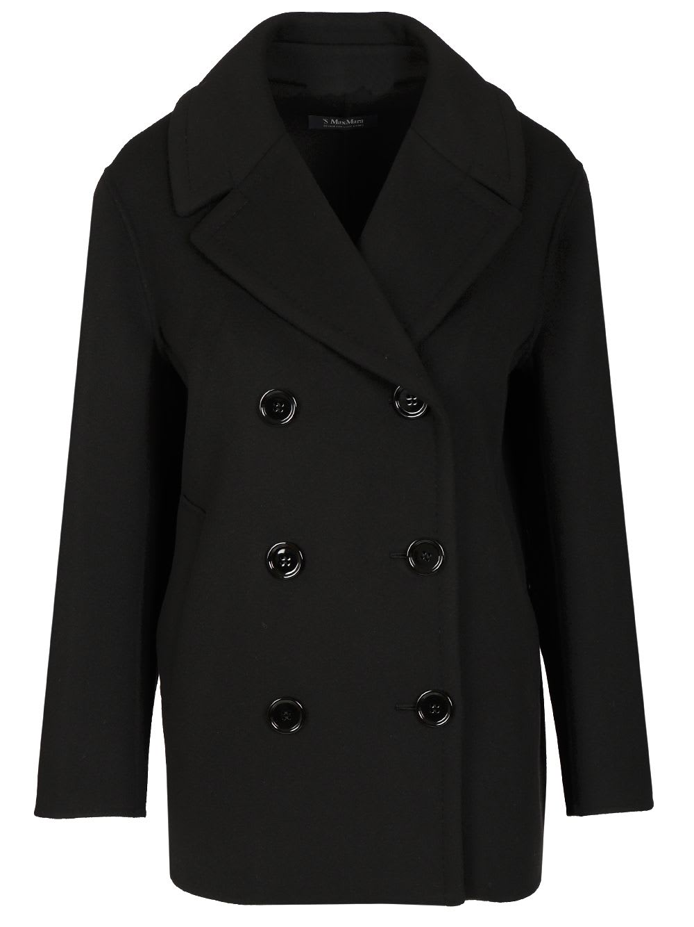 ‘S Max Mara Wool Drap Pea Coat ‘S Max Mara Wool Drap Pea Coat