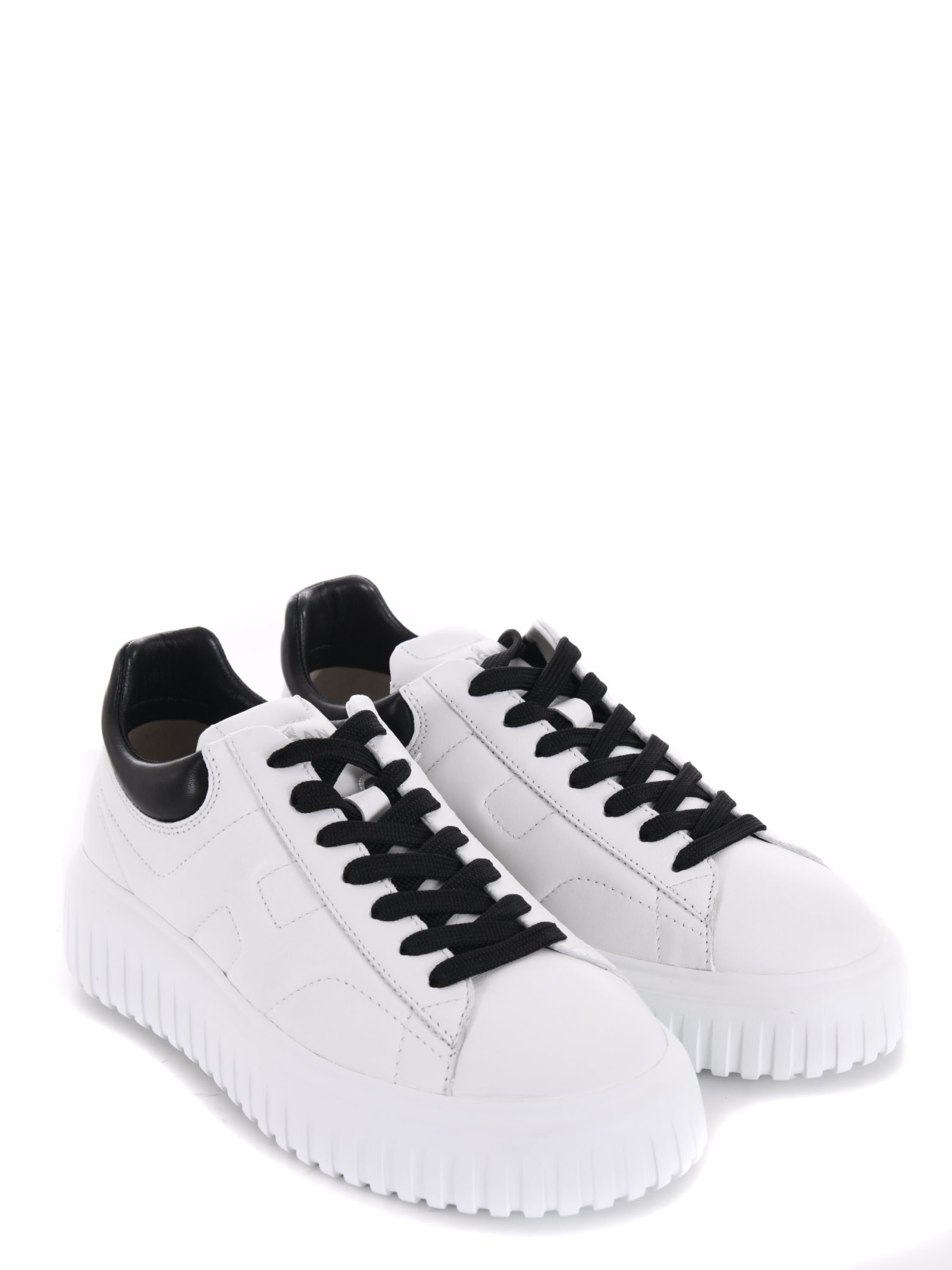 Shop Hogan Sneakers In White