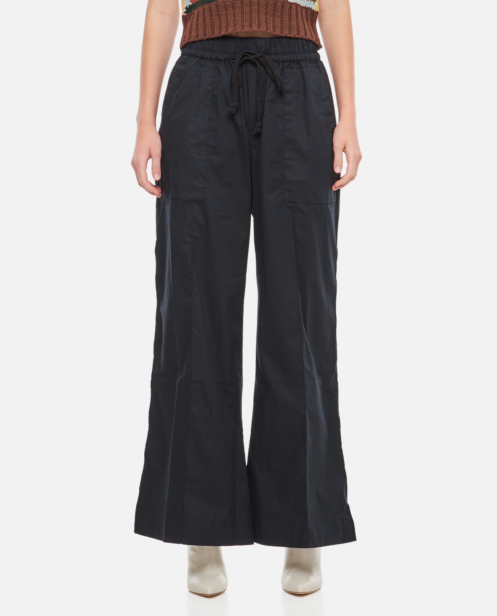 Sia Solid Side Cut-out Pants