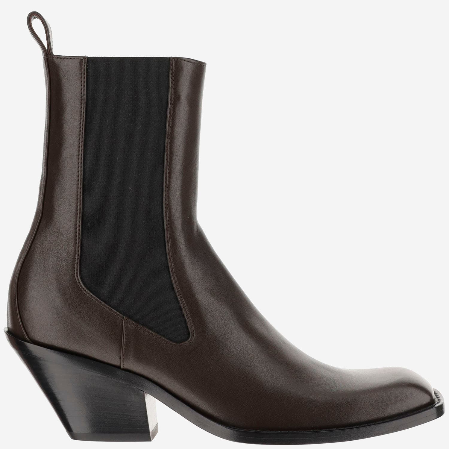 Shop Khaite Austin Boots In Dark Brown