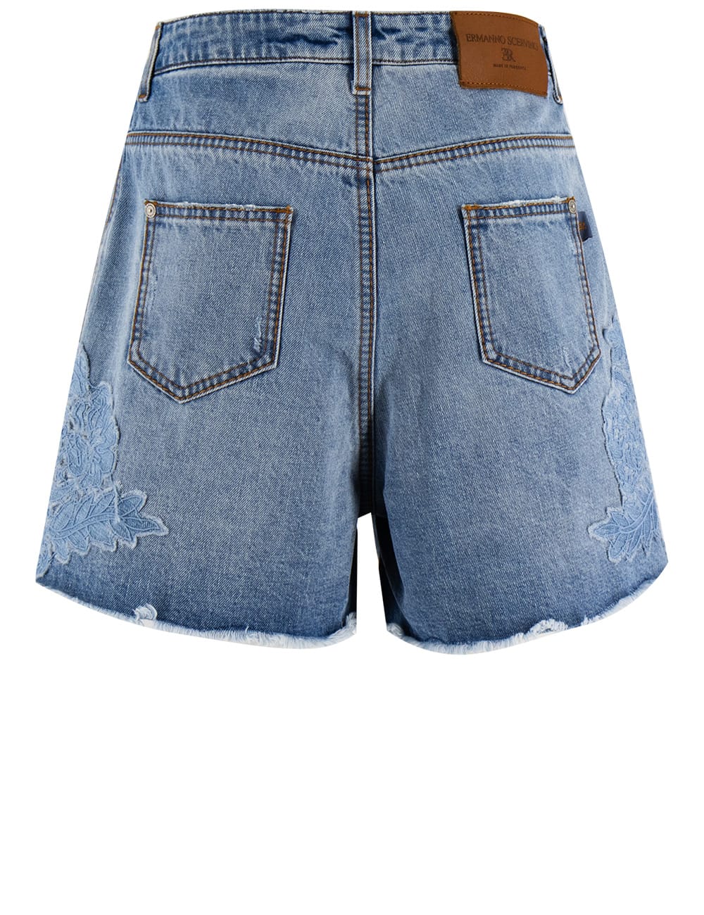 Ermanno Scervino Shorts In Bright Cobalt