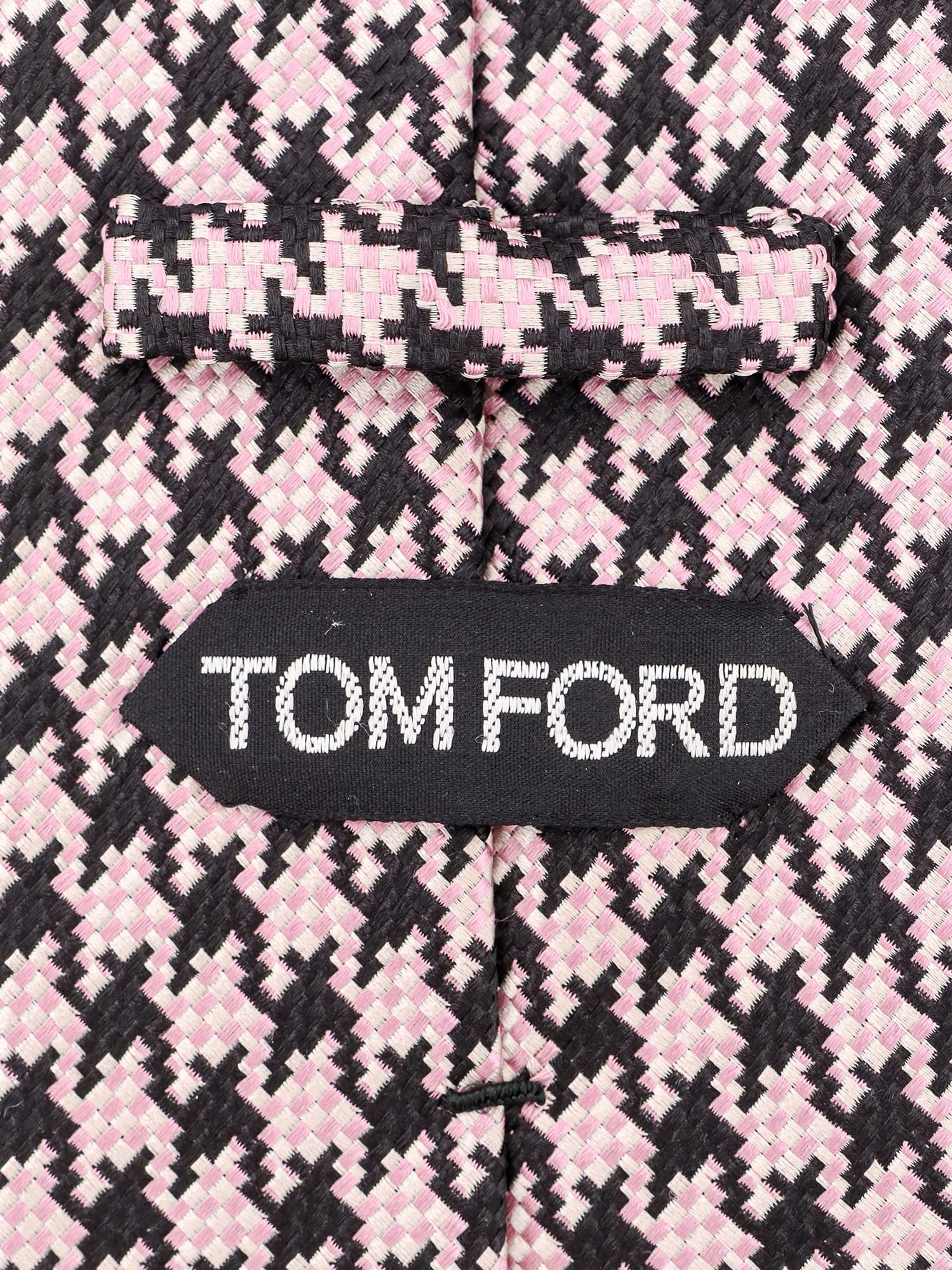 Shop Tom Ford Tie In Multicolor Pink