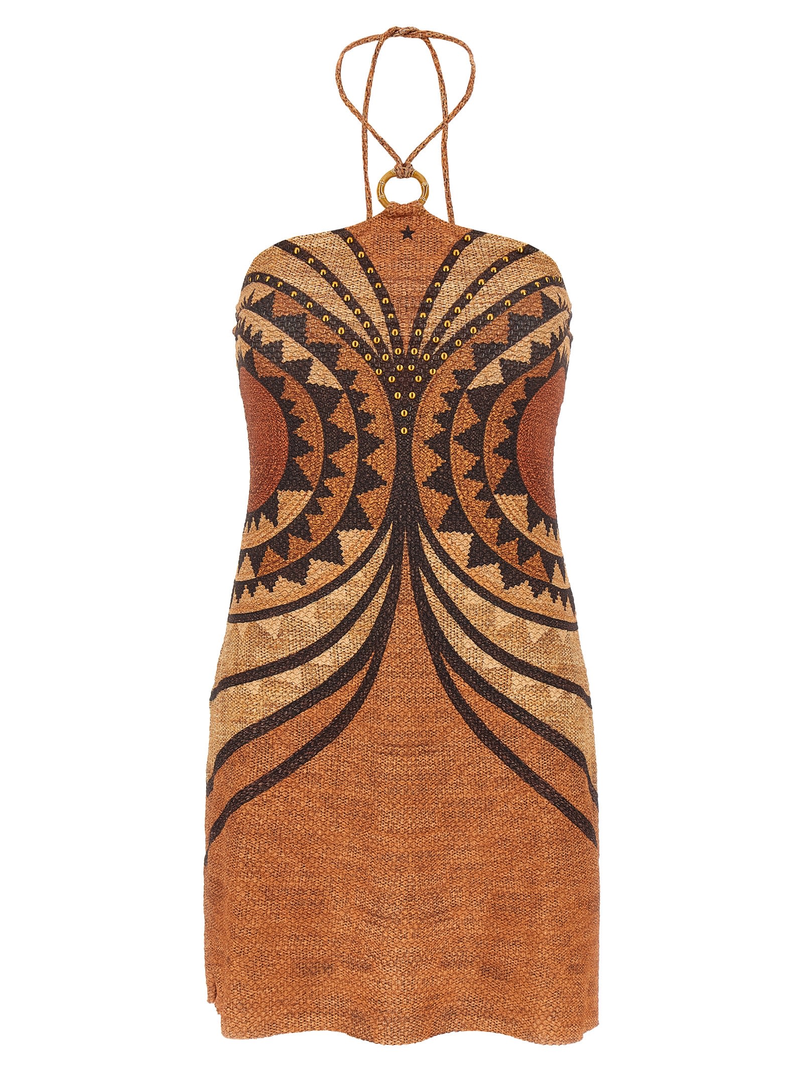 Pin-Up Stars intreccio Africano Dress
