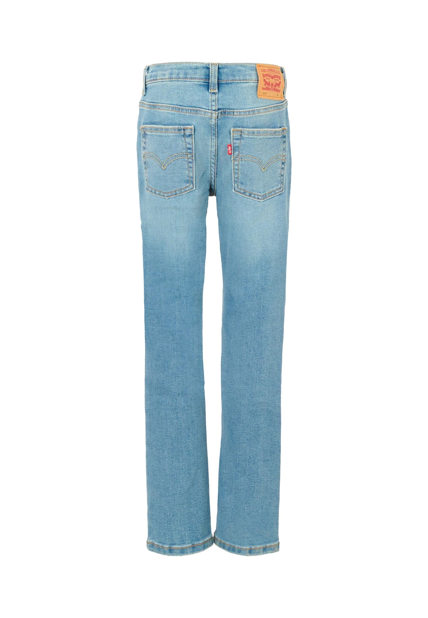 Levi's Light Blue Jeans For Boy In Blue