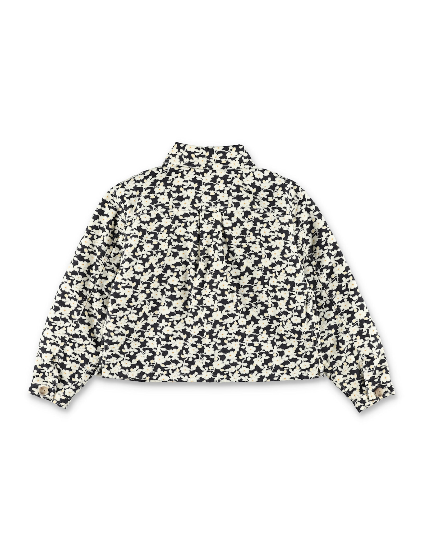 Bonpoint Jalia Liberty Denim Floral Jacket In Multi