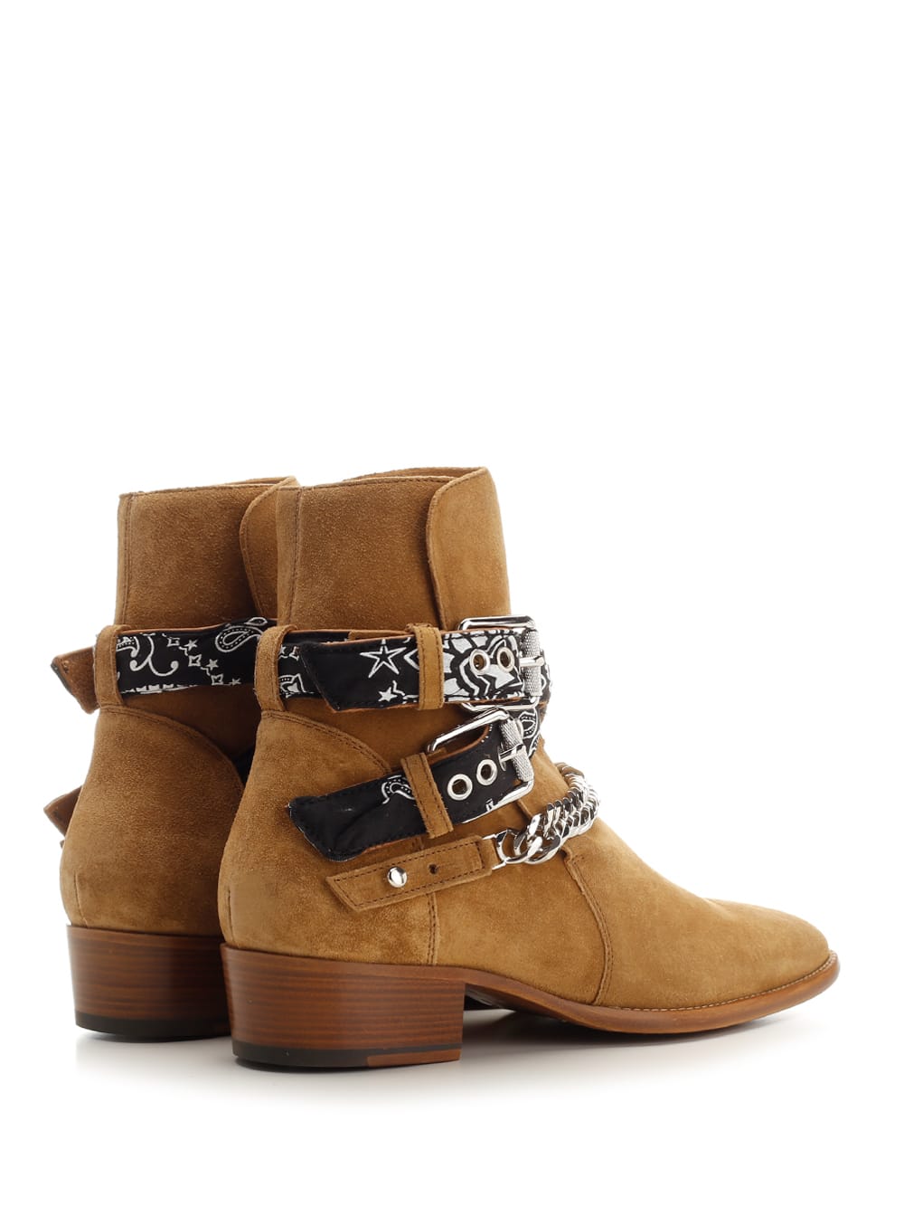 Amiri bandana hot sale buckle boots