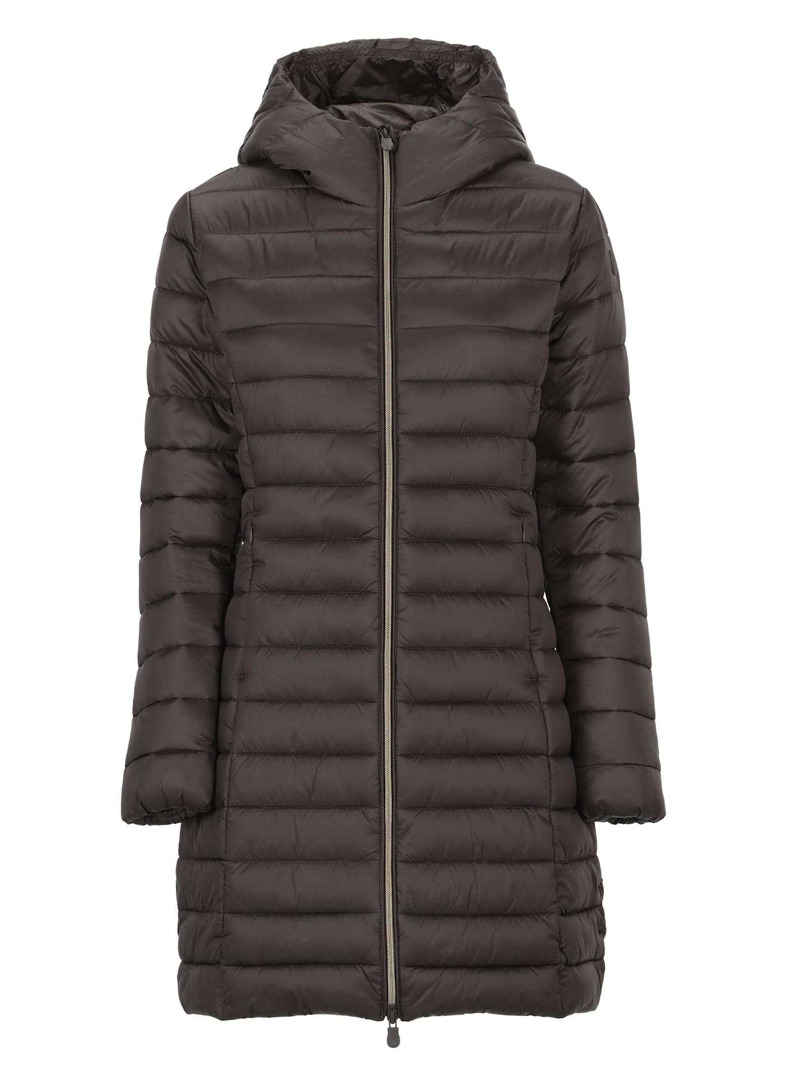 Save The Duck Camille Padded Jacket In Brown