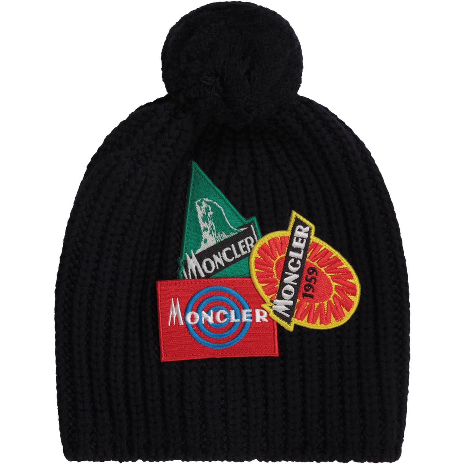 boys moncler hat