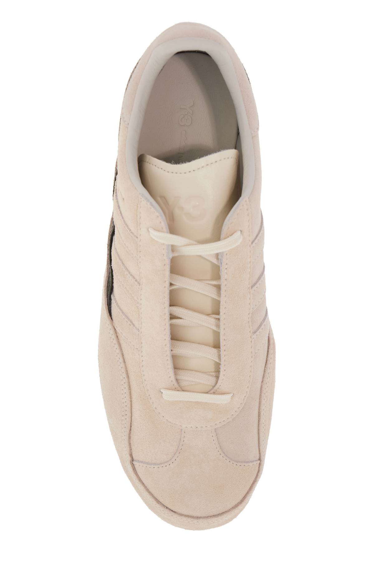 Shop Y-3 Gazelle Sne In Crewht/owhite/nightc (beige)